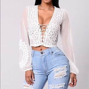 Fashion nova go to town top